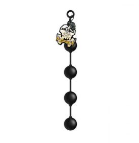 anaAss Ballz Extra Large Black Anal Beads